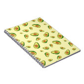Avocadovruchtpatroon Notitieboek (Rechterzijde)