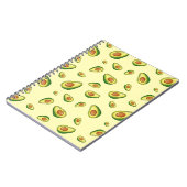 Avocadovruchtpatroon Notitieboek (Linkerzijde)