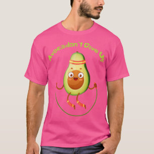 Avocardio Avocado Vegan Veggi opgeven T-shirt