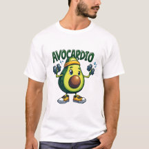 Avocardio Funny Workout Avocado T-shirt
