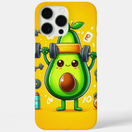 Avocardio Gains: Lift Laugh Herhaal! iPhone 16 Pro Max Hoesje
