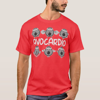 Avocardio, Gym Funny, Avocardio, Avocado voor mann T-shirt