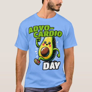 Avocardio Hardlopen Sport Workout Avocado T-shirt
