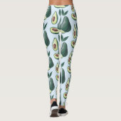 avocat aquarelle leggings (Dos)