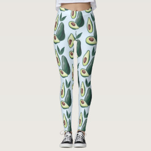 avocat aquarelle leggings