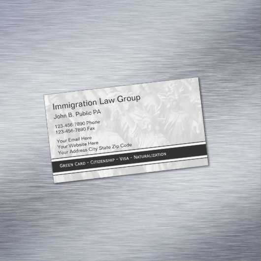 Avocat Carte de visite de l'Immigration (In Situ)