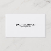 Avocat - cartes de visite (Dos)