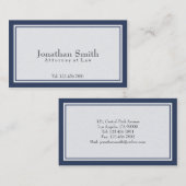 Avocat - cartes de visite (Devant / Derrière)