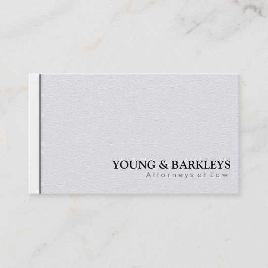 Avocat - cartes de visite (Devant)