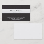 Avocat - cartes de visite (Devant / Derrière)