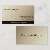 Avocat - cartes de visite (Devant / Derrière)