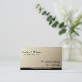 Avocat - cartes de visite (Debout devant)