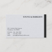 Avocat - cartes de visite (Dos)