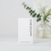 Avocat - Cartes de visite (Debout devant)