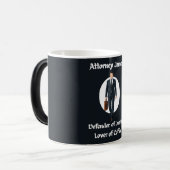 Avocat Coffee Mug - Défenseur de la Justice (Devant gauche)