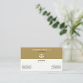 Avocat de droit | Avocat Carte de visite (Debout devant)