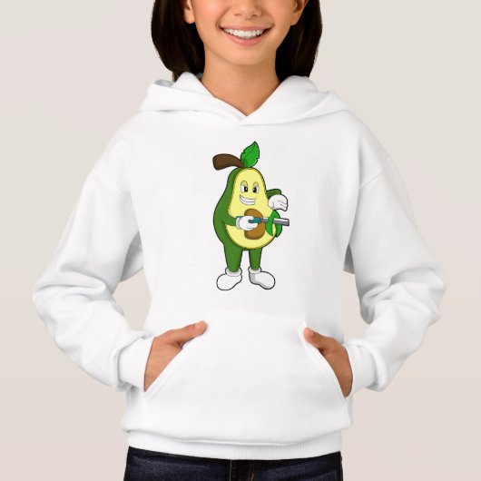 Avocat en coiffeur avec rasoir (Devant)