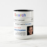 Avocat Funny Custom Meilleure recherche Cadeau Mug<br><div class="desc">Customisez cette drôle de coutume meilleure recherche de oncle en ajoutant une photo pour faire un cadeau qu'ils aimeront. Peut être customisé pour les mamans,  papas,  grand-mères,  patrons,  employés,  amis,  grands-parents,  frères,  soeurs et plus !  AZEZ - A à Z,  EZ Cadeaux.  Zazzle.com/AZEZcom Conception par Amelia Carrie</div>