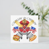 Avocat Grillin 'et Chillin' Invitation au droit (Debout devant)