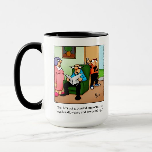 Avocat Humour Mug Cadeau (Gauche)