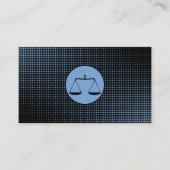 Avocat professionnel Cartes de visite bleus (Devant)