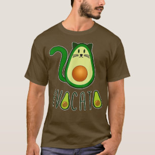 Avocato Cats Avocado fruit cat lover Animal en Pe T-shirt