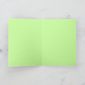 Avocato Cute Avocado Cat Carte de voeux amusante (Intérieur)