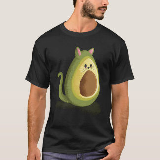 Avocato Funny Avocado Cat Shirt Avocado Liefhebber