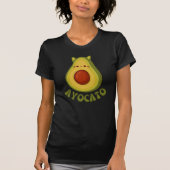 Avocato Grappige Kat Avocado T-shirt (Voorkant)