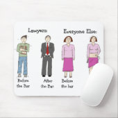 Avocats contre. Chacun tapis de souris d'autre (Avec souris)