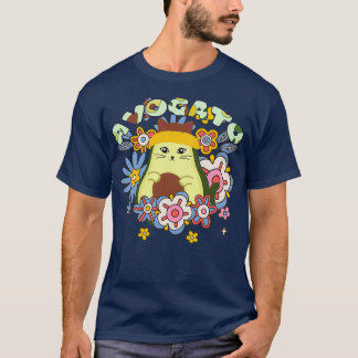 avocatto met bloemen t-shirt