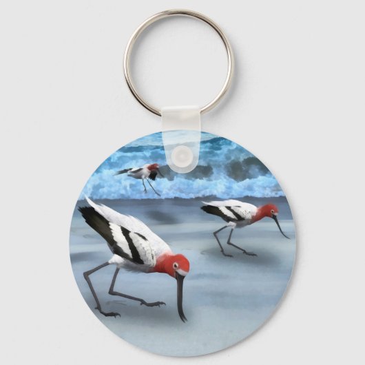 Avocet Sleutelhanger (Voorkant)