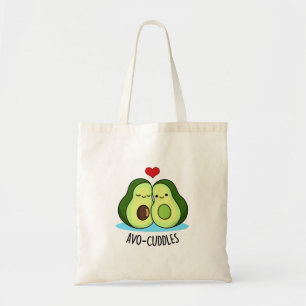 Avocudles Grappige avocado paar pun Tote Bag