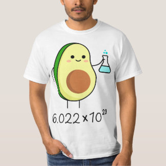 Avogadro's nummer t-shirt
