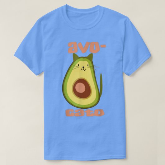 Avogato Avocato catlovers tshirt (Design devant)
