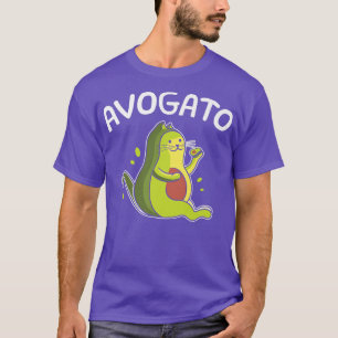 Avogato Cat Cinco de Mayo die van katten en advoca T-shirt