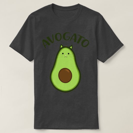 Avogato Cute Cat Avocado Classic TShirt (Design devant)