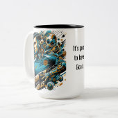 Avoir des objectifs, Vivre plus grand — Mug Inspir (Devant gauche)