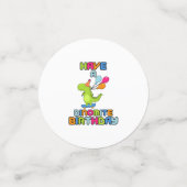 Avoir Dinomite Anniversaire Table Confetti (Petit recto)