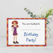 Avoir grandi avec Abbey et Sam Invitation (Debout devant)