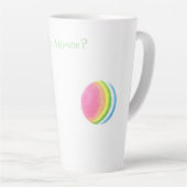 Avoir Qui Que Ce Soit ? Tasse latte (Angle droit)
