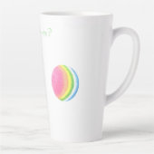 Avoir Qui Que Ce Soit ? Tasse latte (Droite)