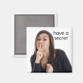 Avoir un aimant de réfrigérateur secret (Recto/Verso)