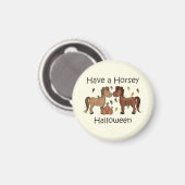 Avoir un aimant d'Halloween Horsey (Recto/Verso)