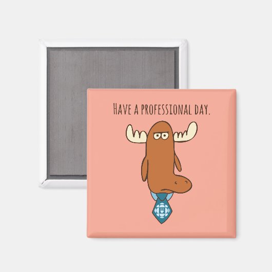 Avoir un aimant professionnel de jour (Recto/Verso)