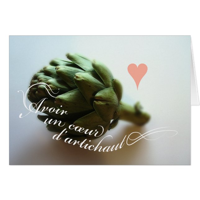 Avoir Un Coeur D'artichaut (Devant horizontal)