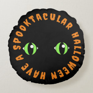 Avoir Un Coussin Rond Halloween Spooktaculer