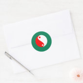 AVOIR UN NOËL ÉQUILIBRÉ - stickers de vacances (Enveloppe)
