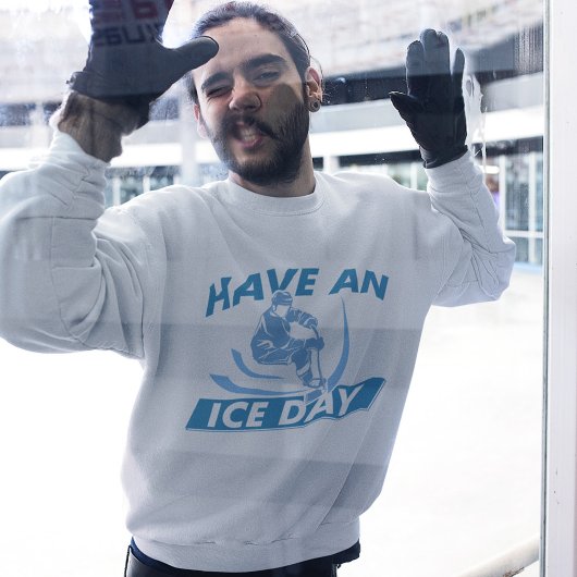 Avoir Un Sweatshirt De Jour De Glace