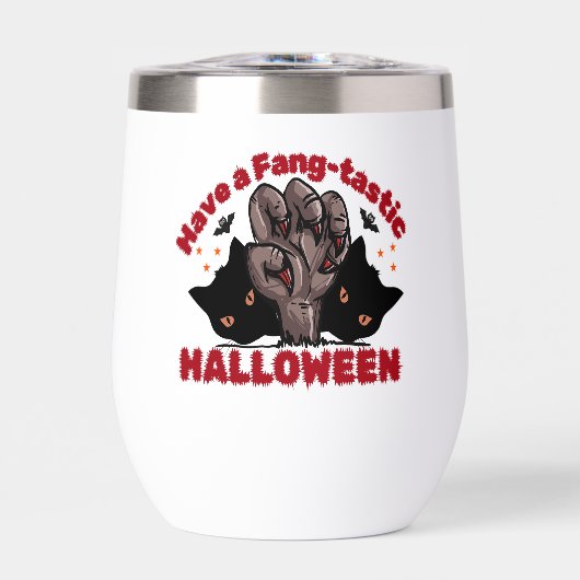 Avoir Une Conception Halloween Fang Tastic Monster (Avant)